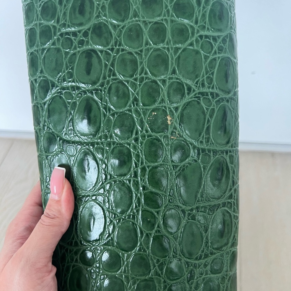 GREEN CROC PARIS TEXAS BOOTS SIZE 40 - Picture 9 of 11